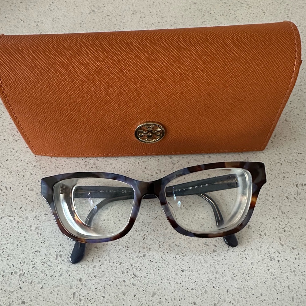 Tory Burch eyeglasses with case